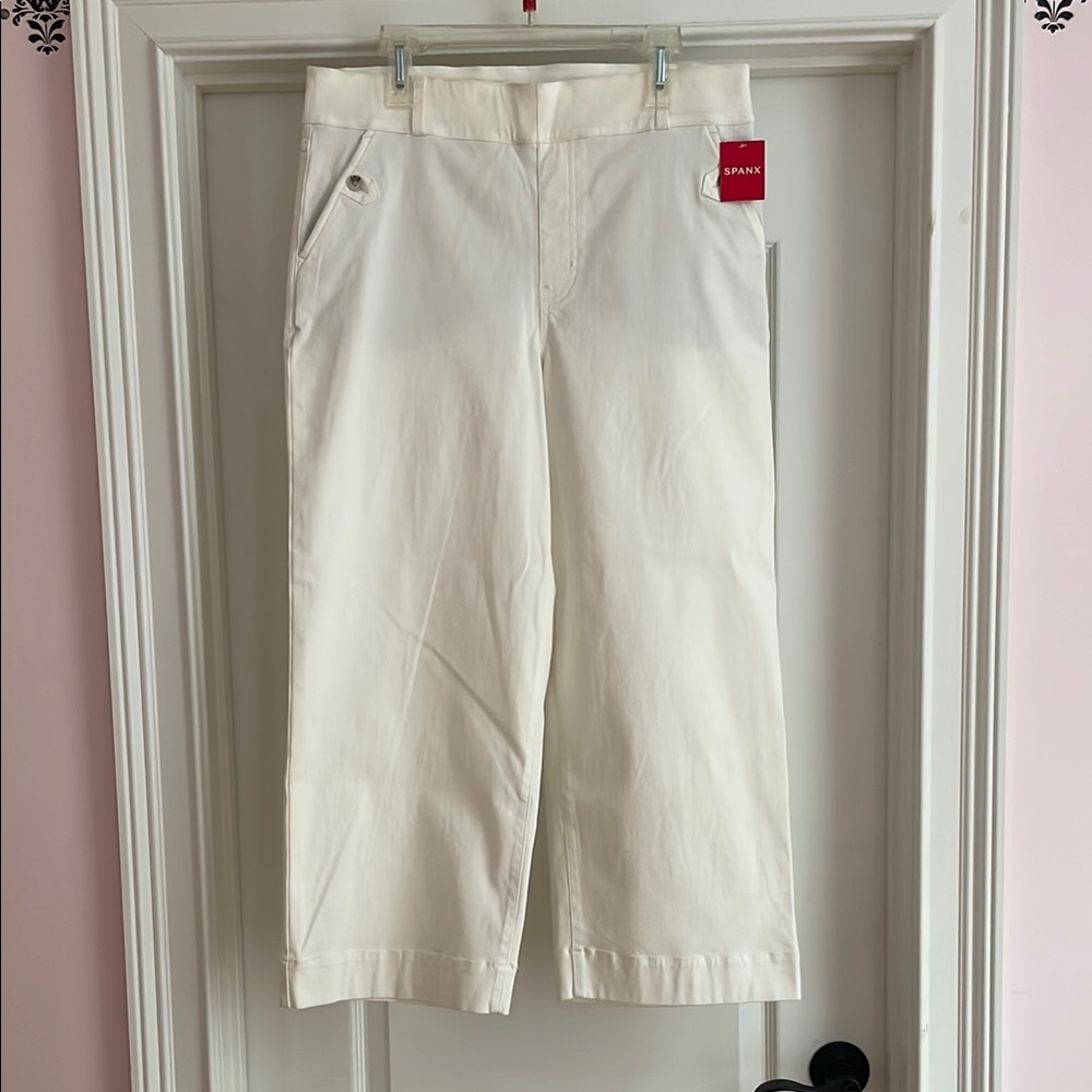 SPANX Elegant Cream Ankle Pants